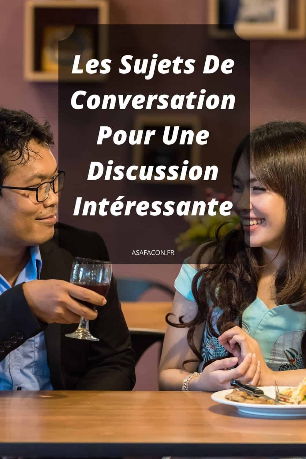 Temas de conversación para una discusión interesante